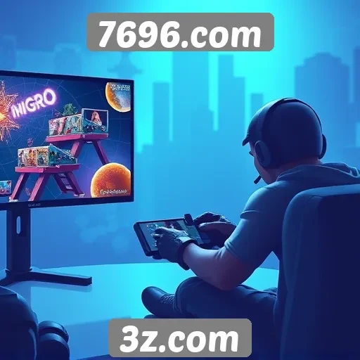 Tendências de jogos online em 7696.com